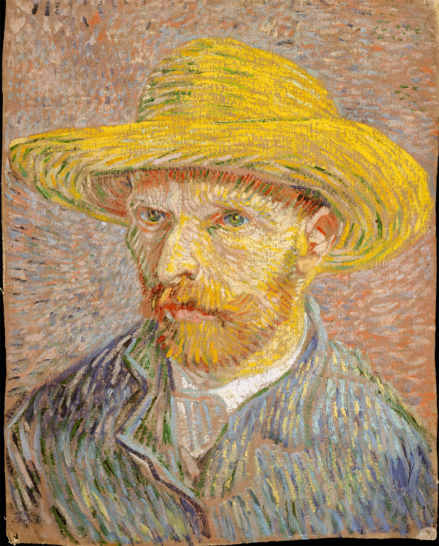 Vincent Van Gogh | Self Portrait with Straw Hat | The Metropolitan Museum  of Art