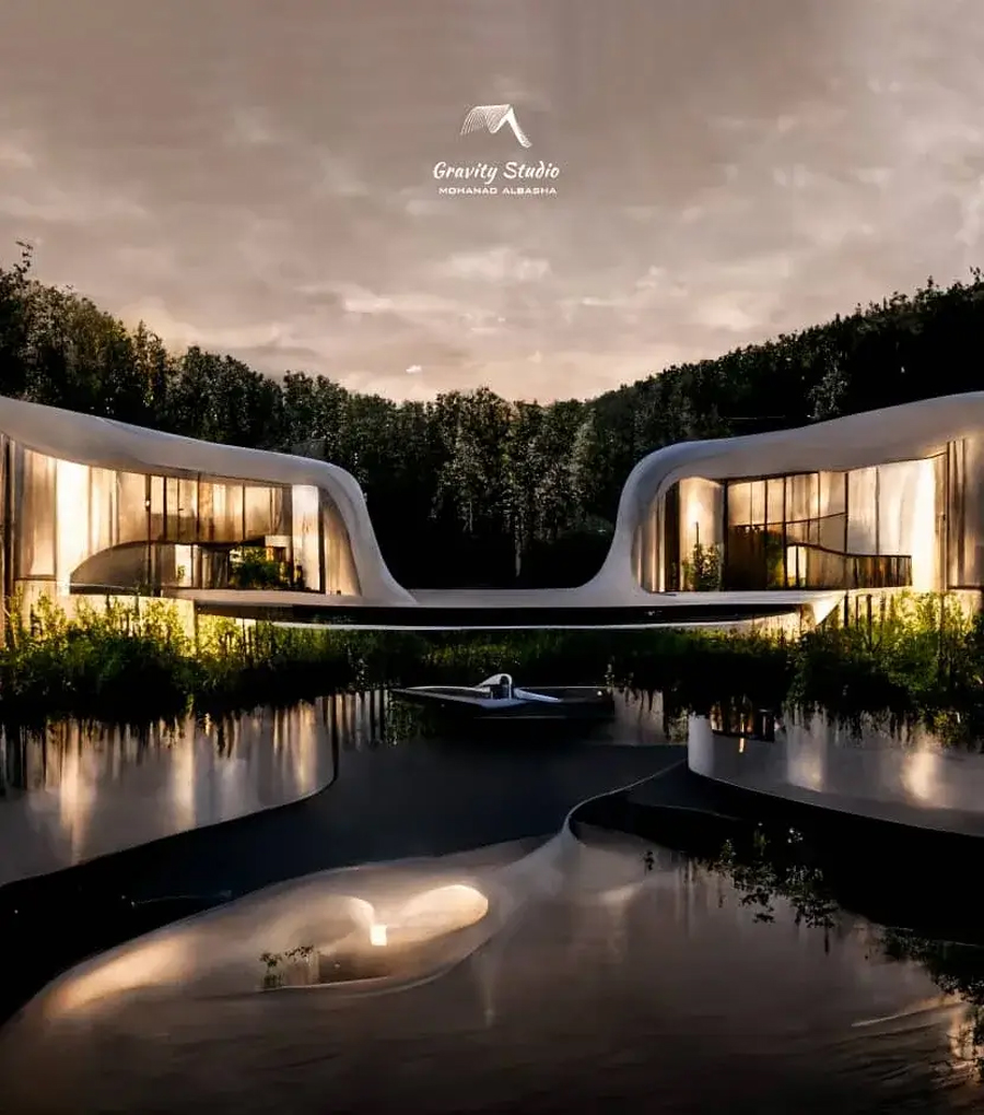 Mountain Villa Concept in Ghana by Gravity Studio