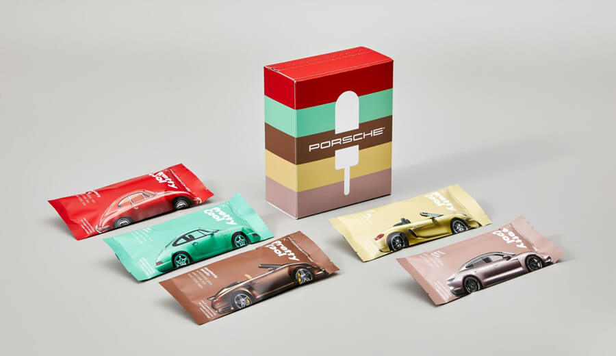 Porsche x Pretty Cool Ice Cream Pops 