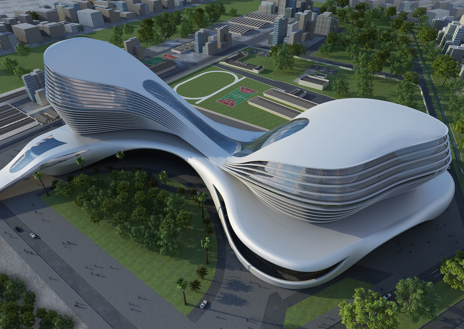 Futuristic Jockey Concept by Realiza Arquitetura