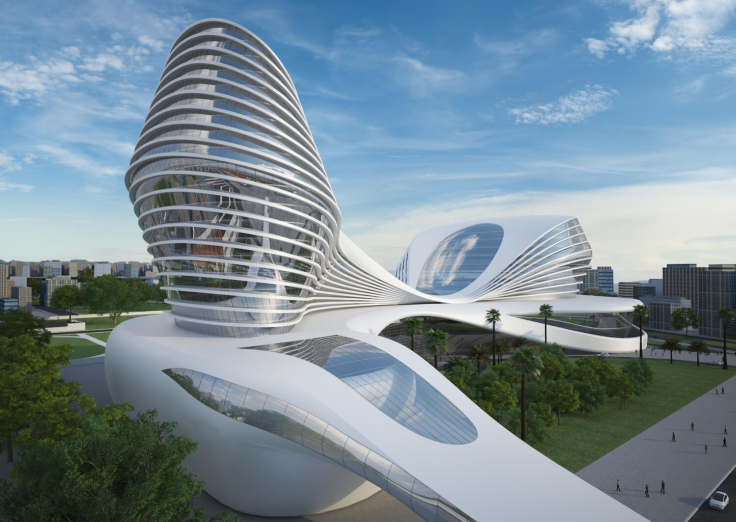 Futuristic Jockey Concept by Realiza Arquitetura