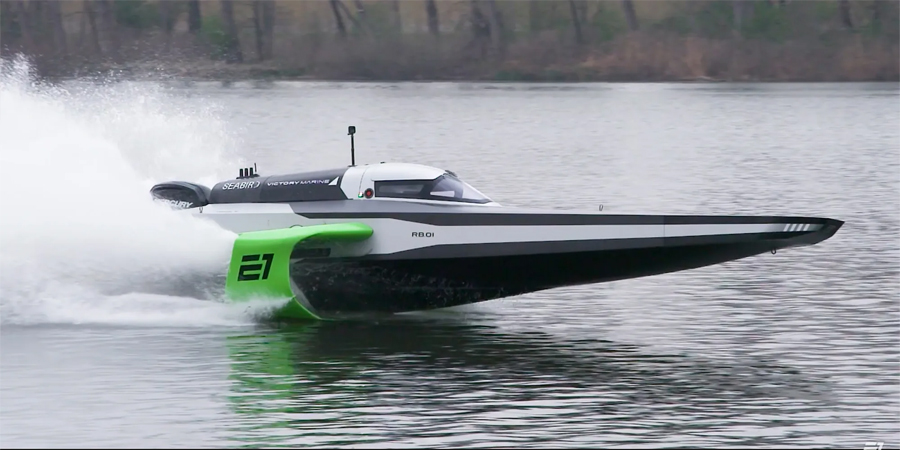 RaceBird Electric Powerboat