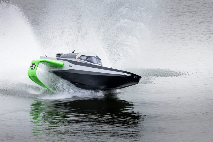 RaceBird Electric Powerboat