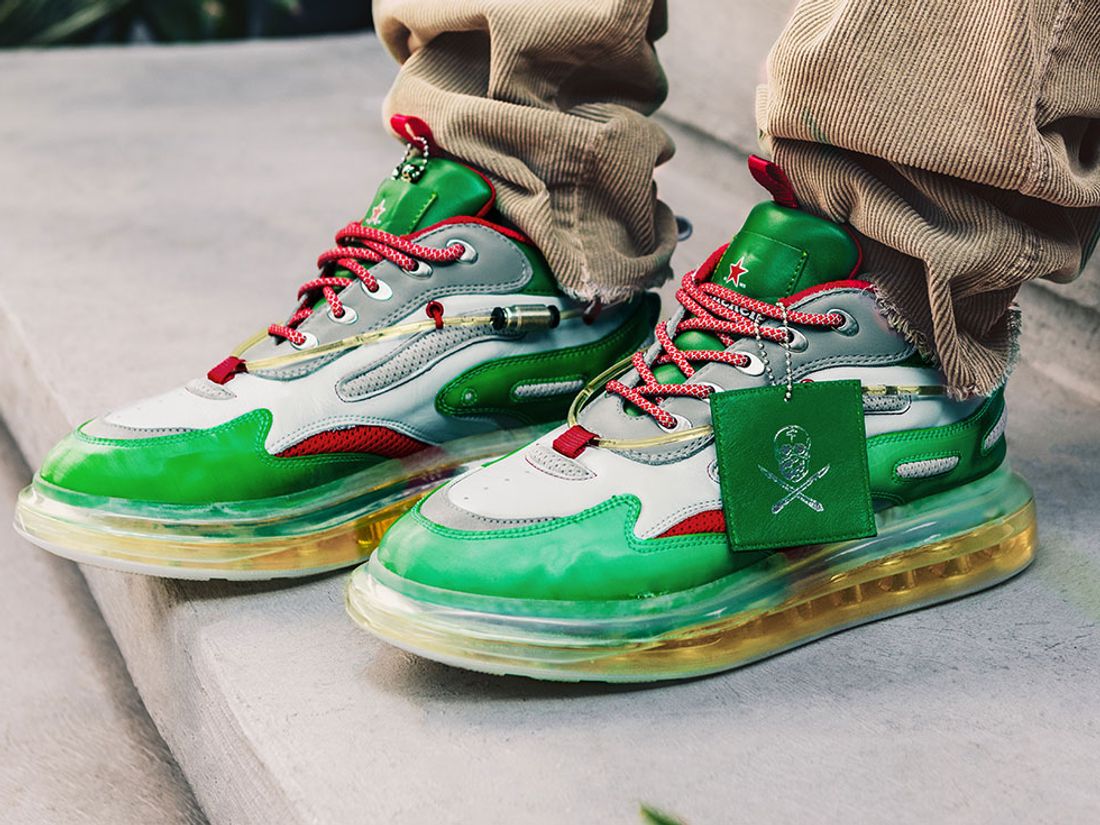 Heineken Launches Heinekicks Sneakers With Actual Beer Filled In Soles