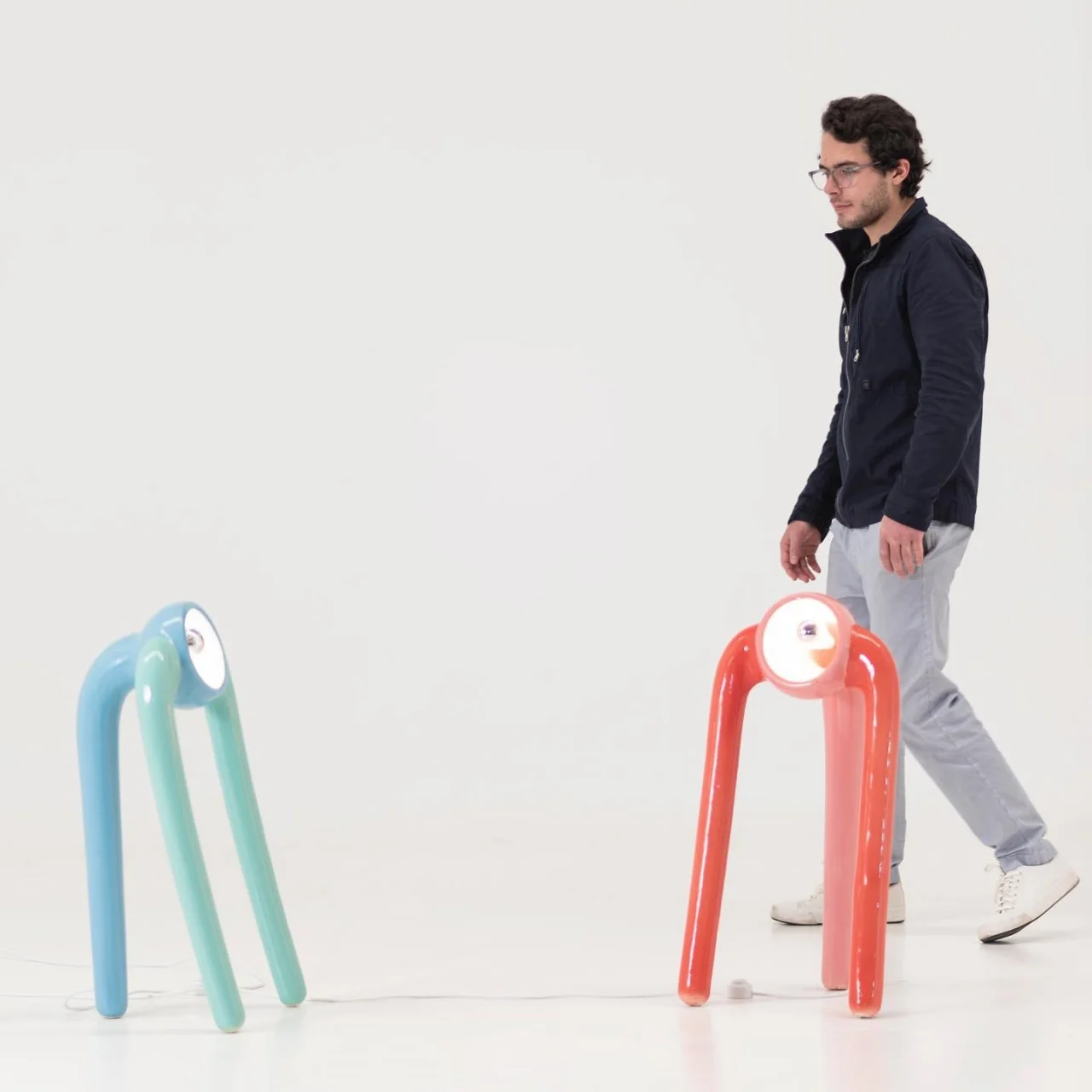 Alien-Looking Floor Lamps by Marcelo Suro