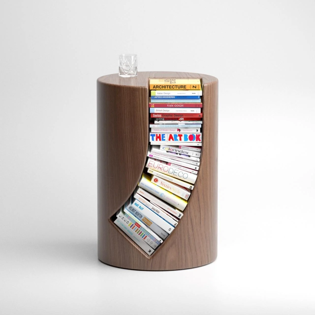 Bookgroove - Unique Bookshelf and Side Table in One
