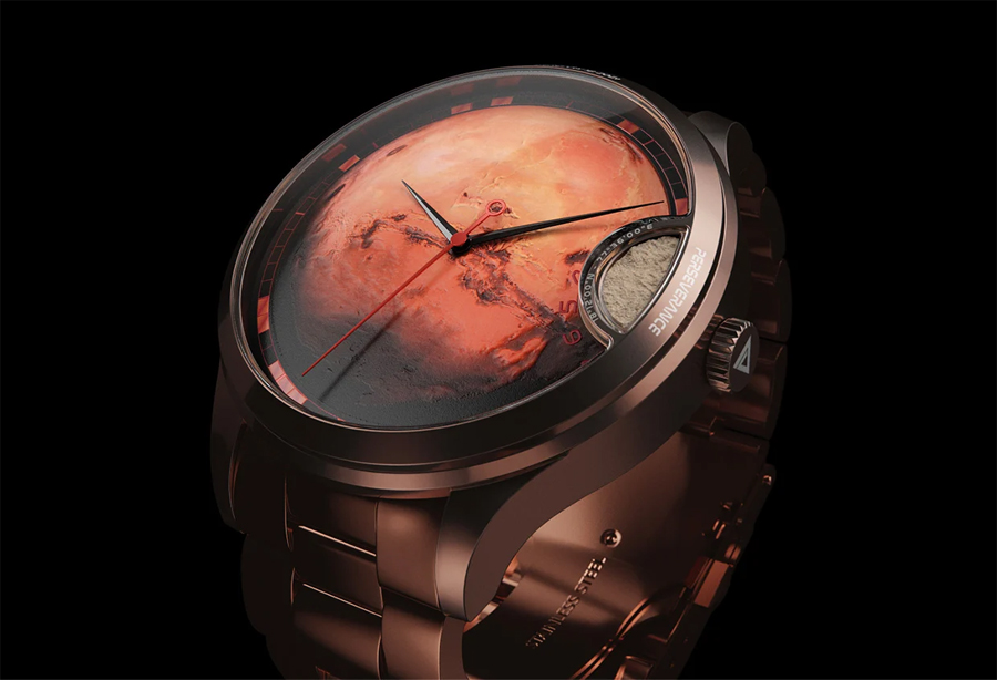 Unique NASA x INTERSTELLAR RED 3.721 Watch