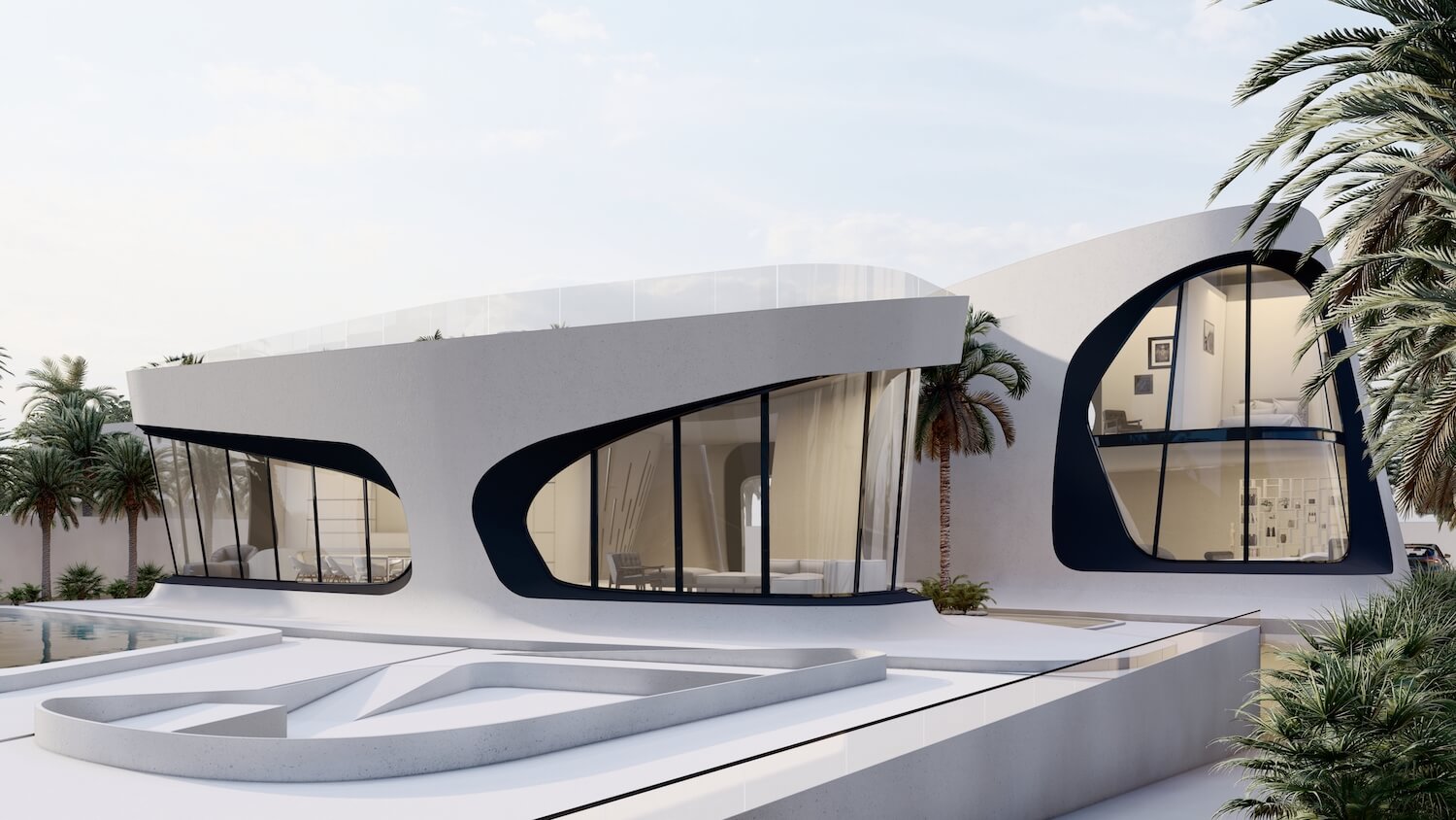 Trinary Life Villa in Dubai by Kalbod Studio Design