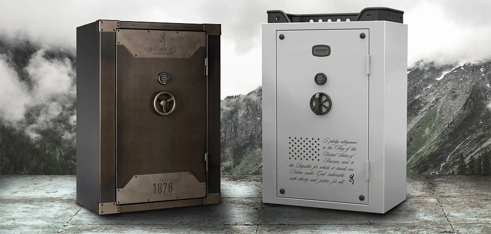 Two the Best Browning ProSteel Gun Safes