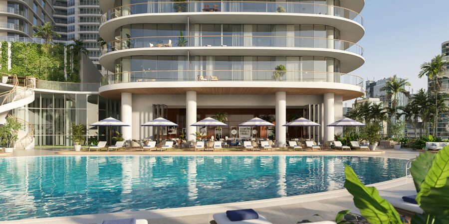 Cipriani Residences pool