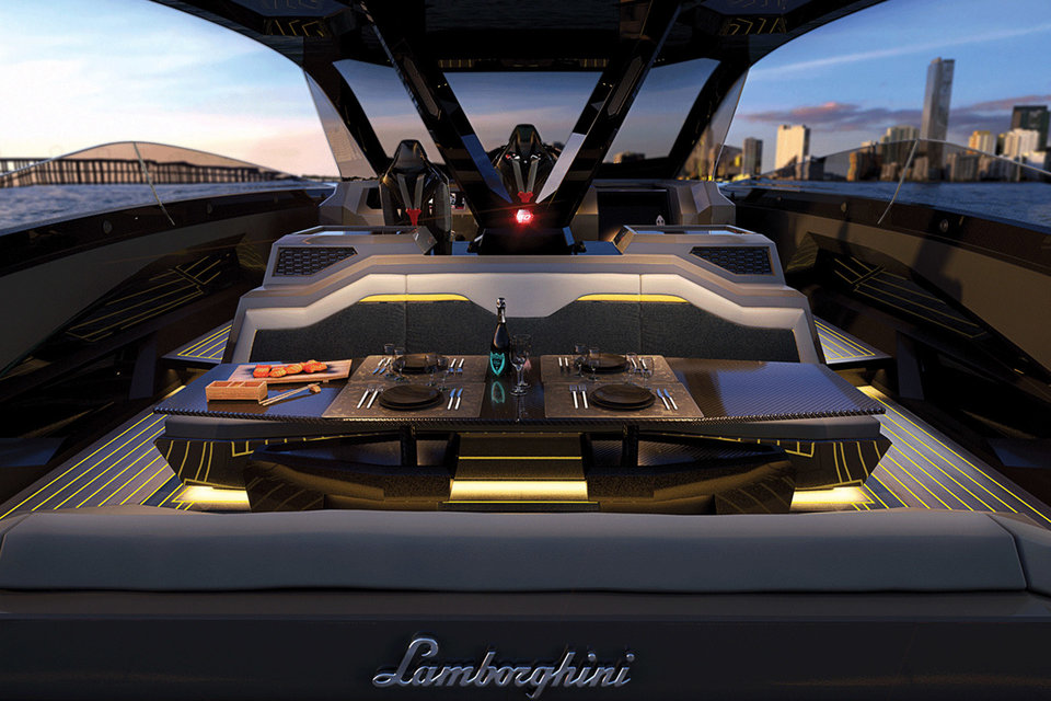 hexagonal yacht