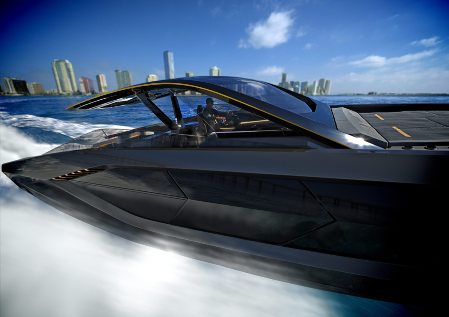 newest Lamborghini yacht