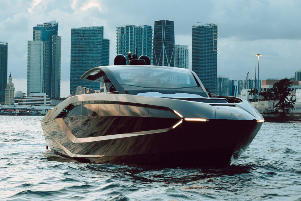 Tecnomar x Lamborghini 63 Luxury Yacht