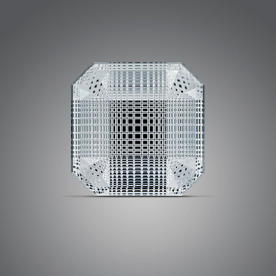 gemstone with pattern