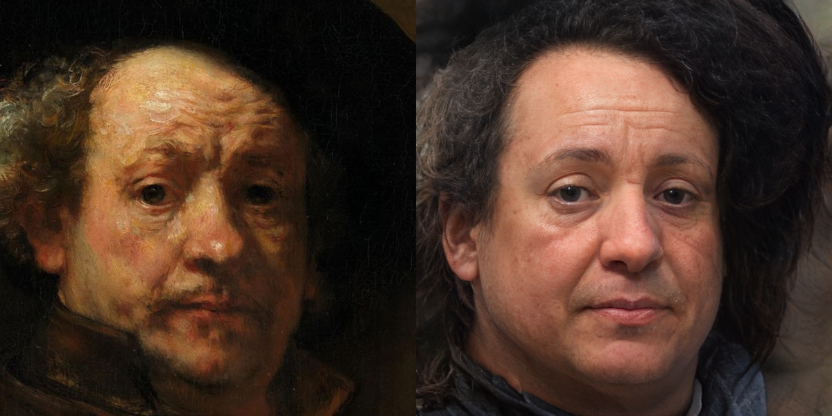 Portraits of Famous Historical Figures with AI Technology