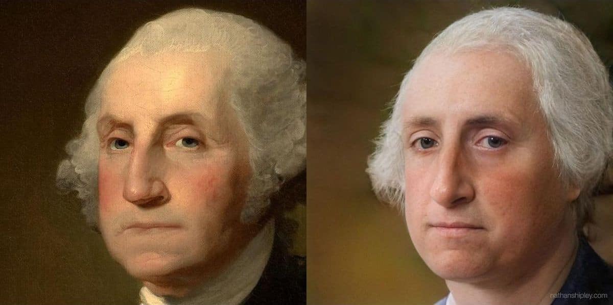 Portraits of Famous Historical Figures with AI Technology