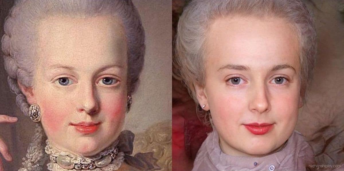 Portraits of Famous Historical Figures with AI Technology