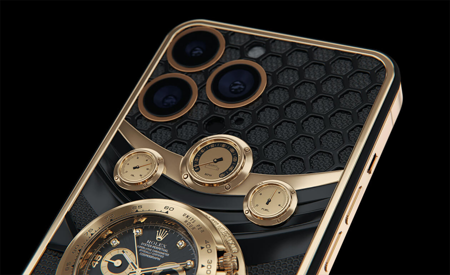 Ultra-Luxury Caviar Daytona iPhone 14 Pro