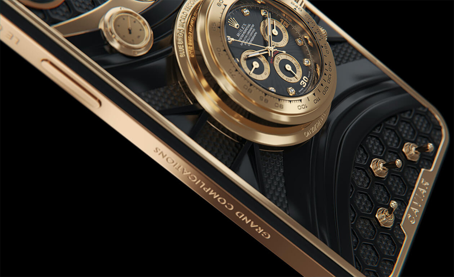 Ultra-Luxury Caviar Daytona iPhone 14 Pro