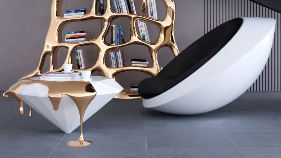 modern coffee table