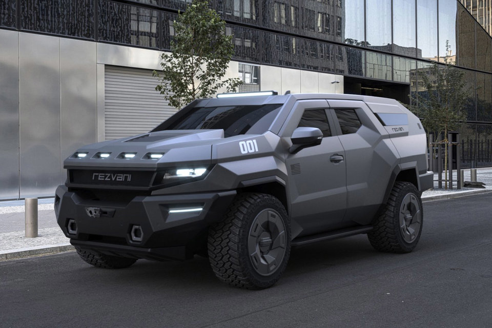 SUV Anti Peluru Terinspirasi Militer Rezvani Vengeance