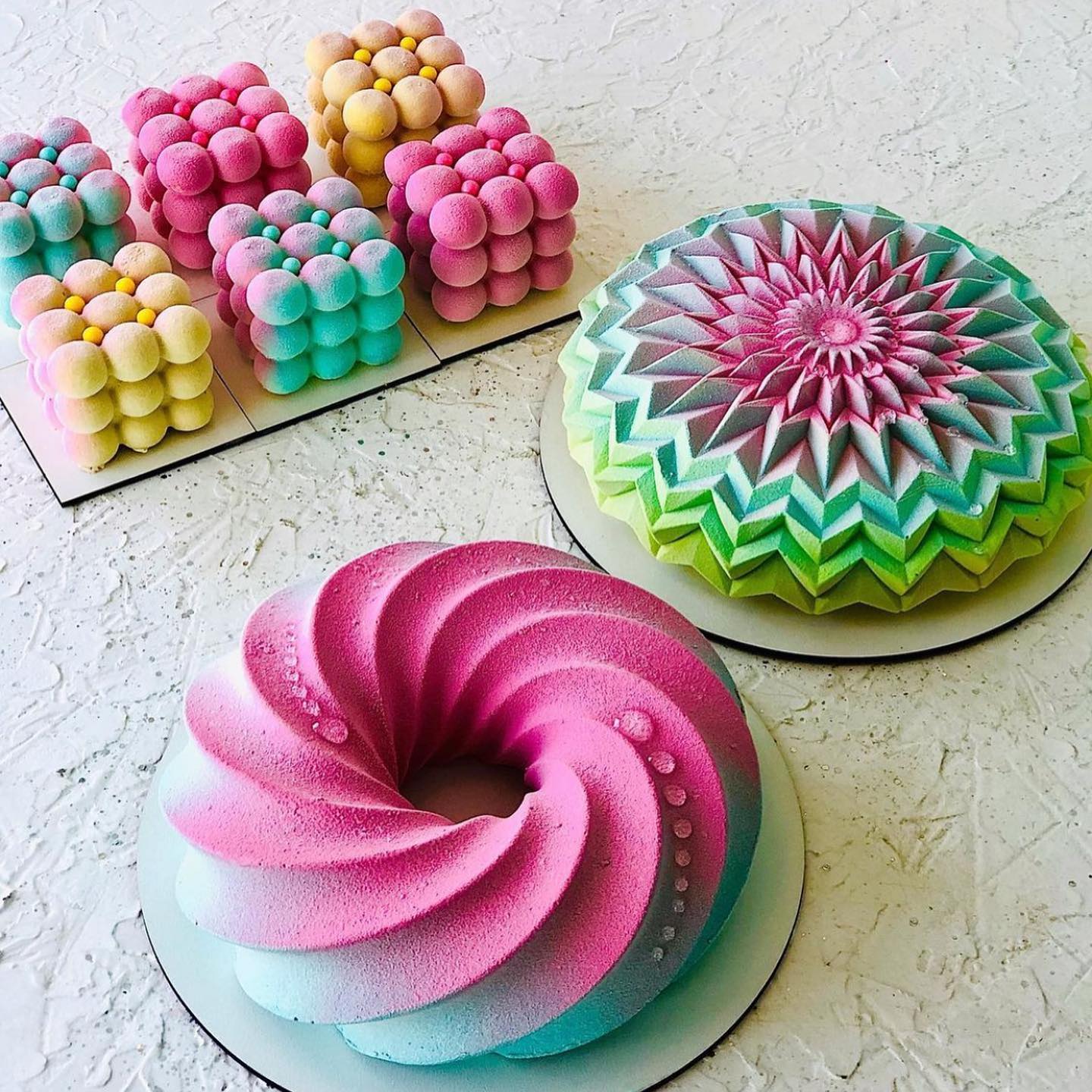 geometric cakes