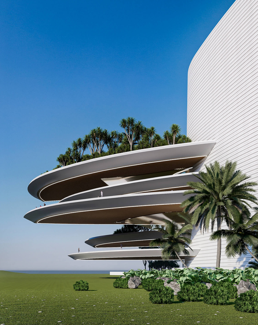 Whimsical Hotel Volaris, Miami by Veliz Arquitecto