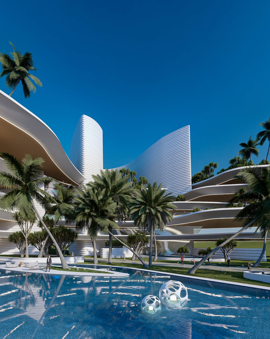 Whimsical Hotel Volaris, Miami by Veliz Arquitecto