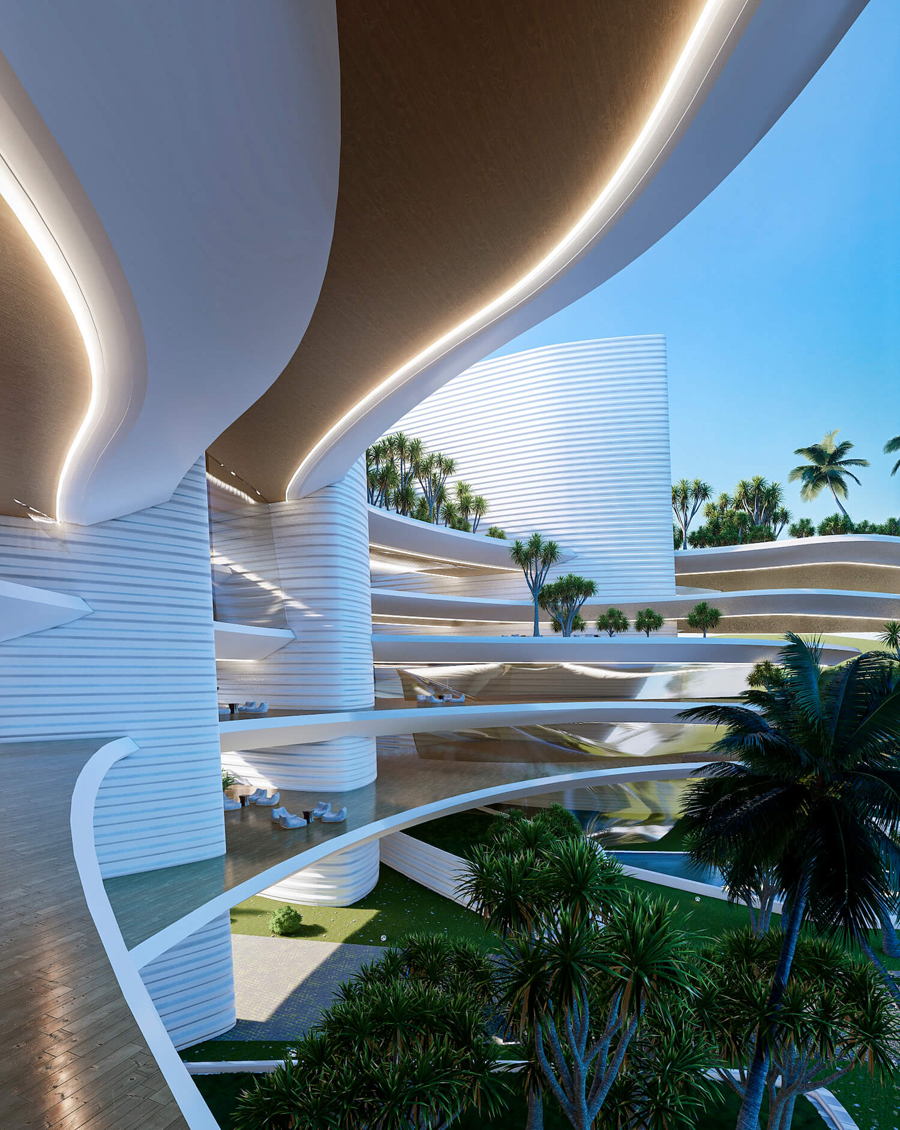 Whimsical Hotel Volaris, Miami by Veliz Arquitecto