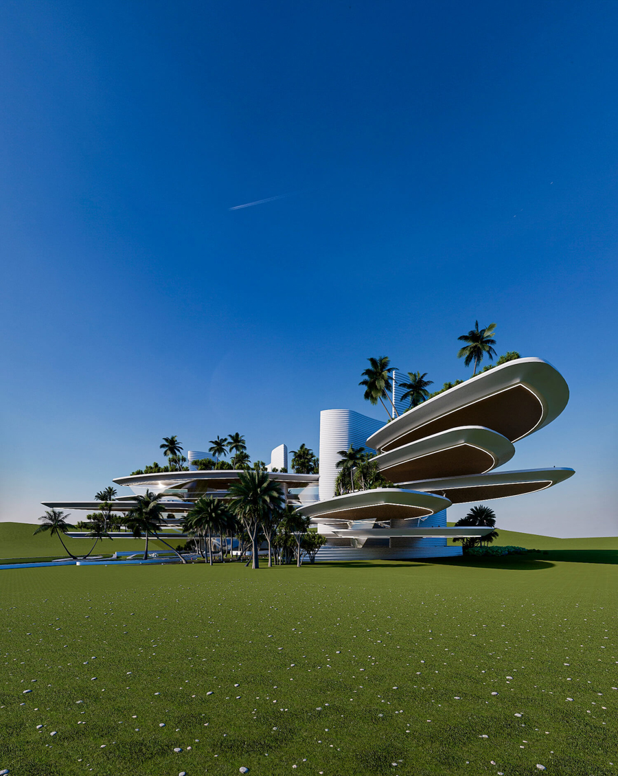 Whimsical Hotel Volaris, Miami by Veliz Arquitecto