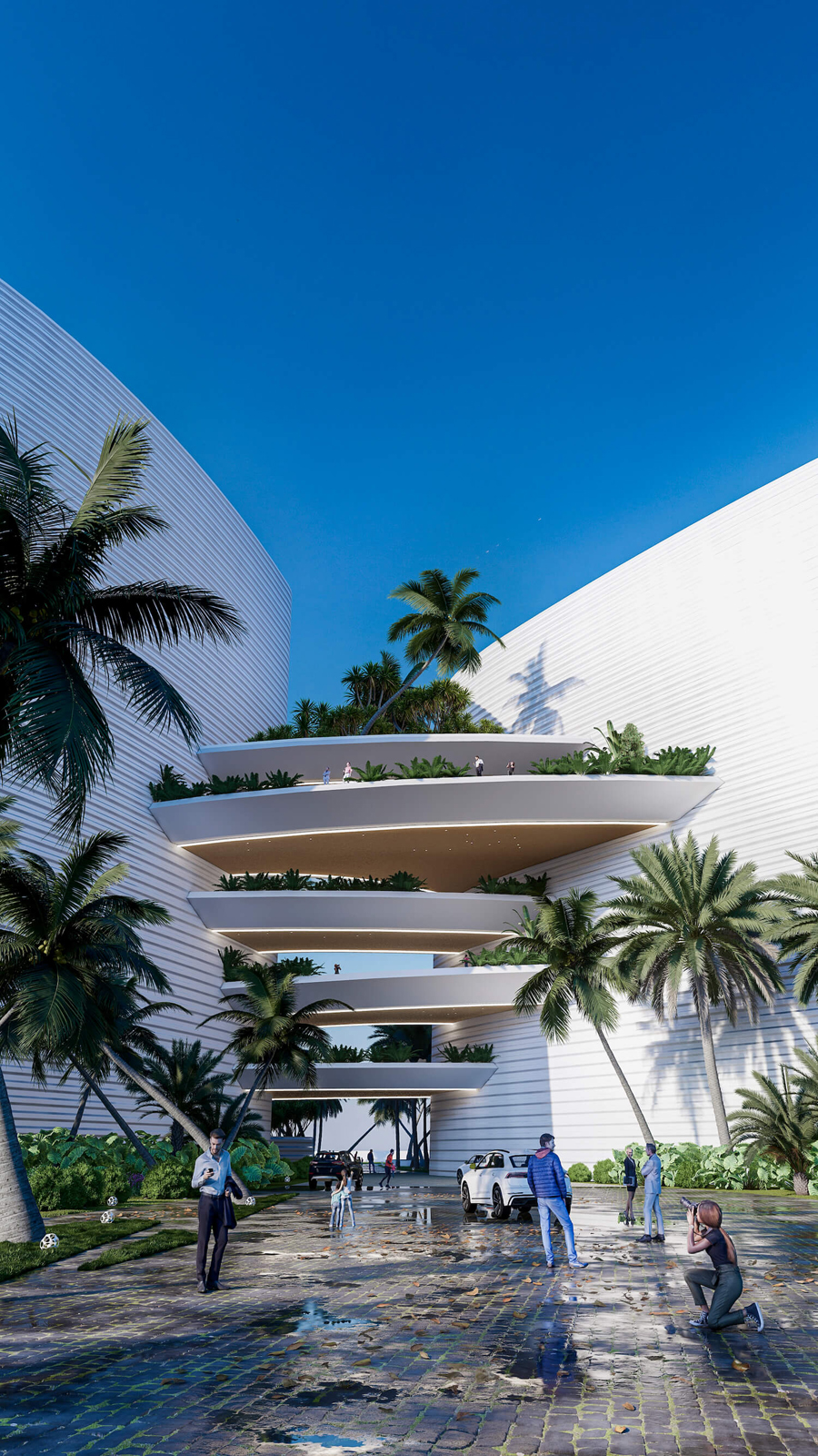 Whimsical Hotel Volaris, Miami by Veliz Arquitecto