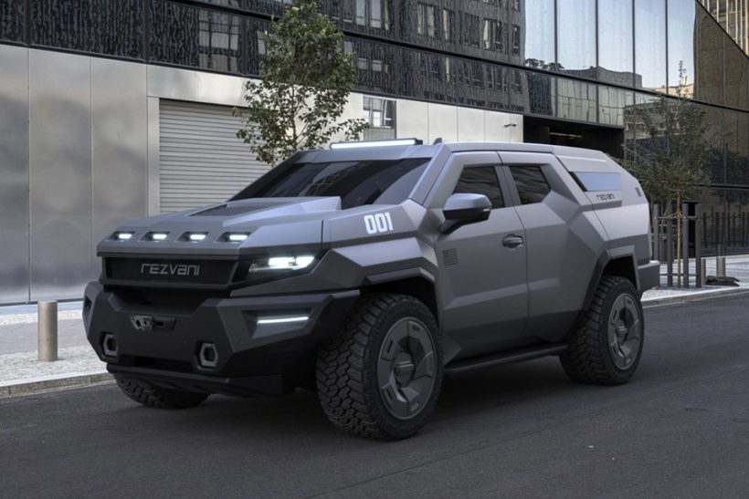 Military-Inspired Bulletproof SUV Rezvani Vengeance