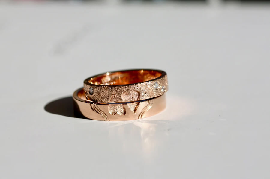 Matching Promise Rings for Couples