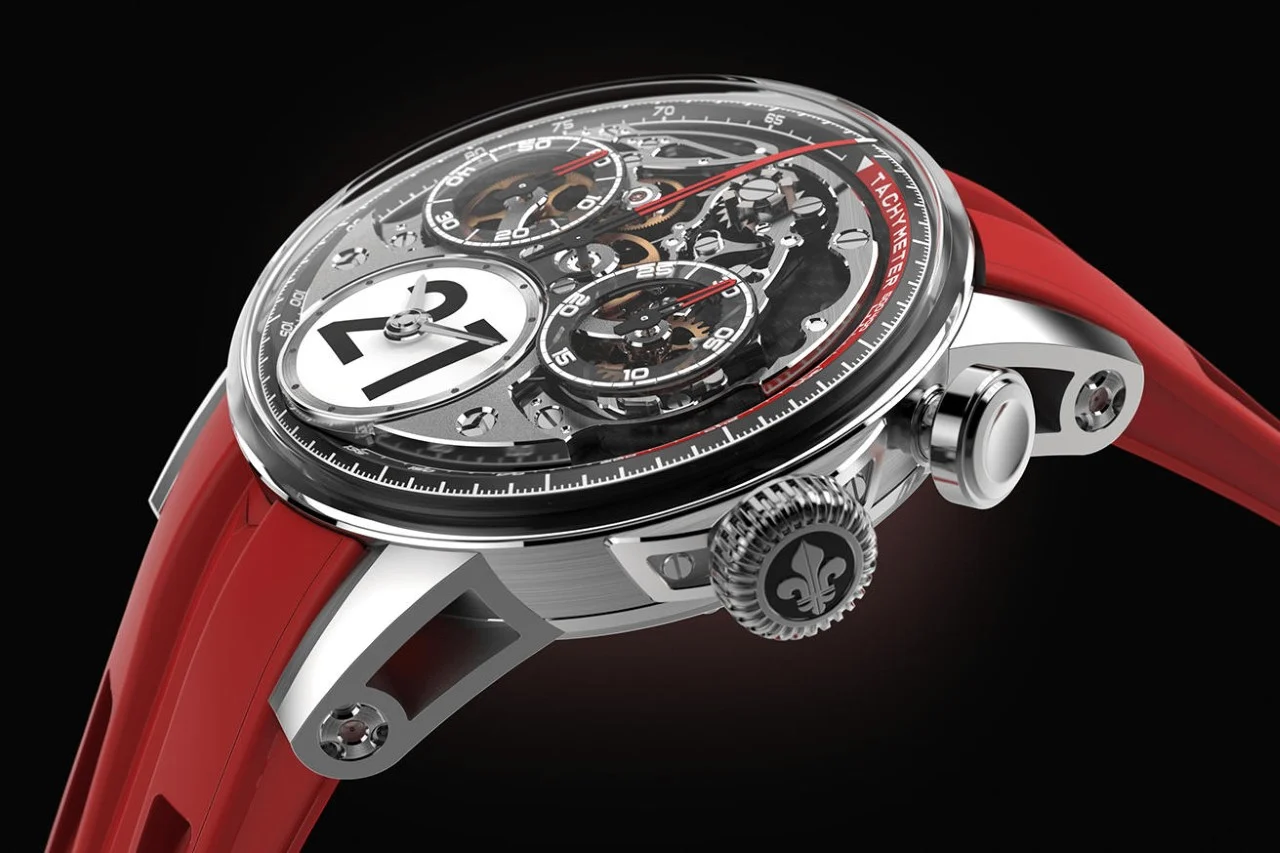 Unique Louis Moinet 'Time to Race' Timepiece