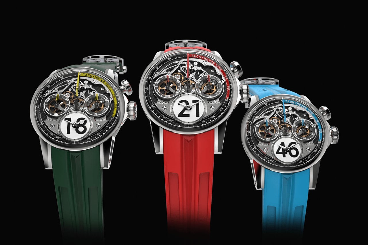 Unique Louis Moinet 'Time to Race' Timepiece
