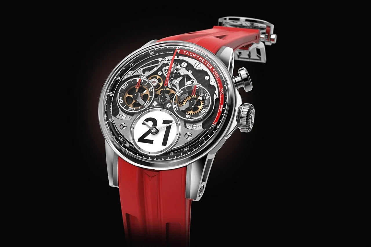 Unique Louis Moinet 'Time to Race' Timepiece