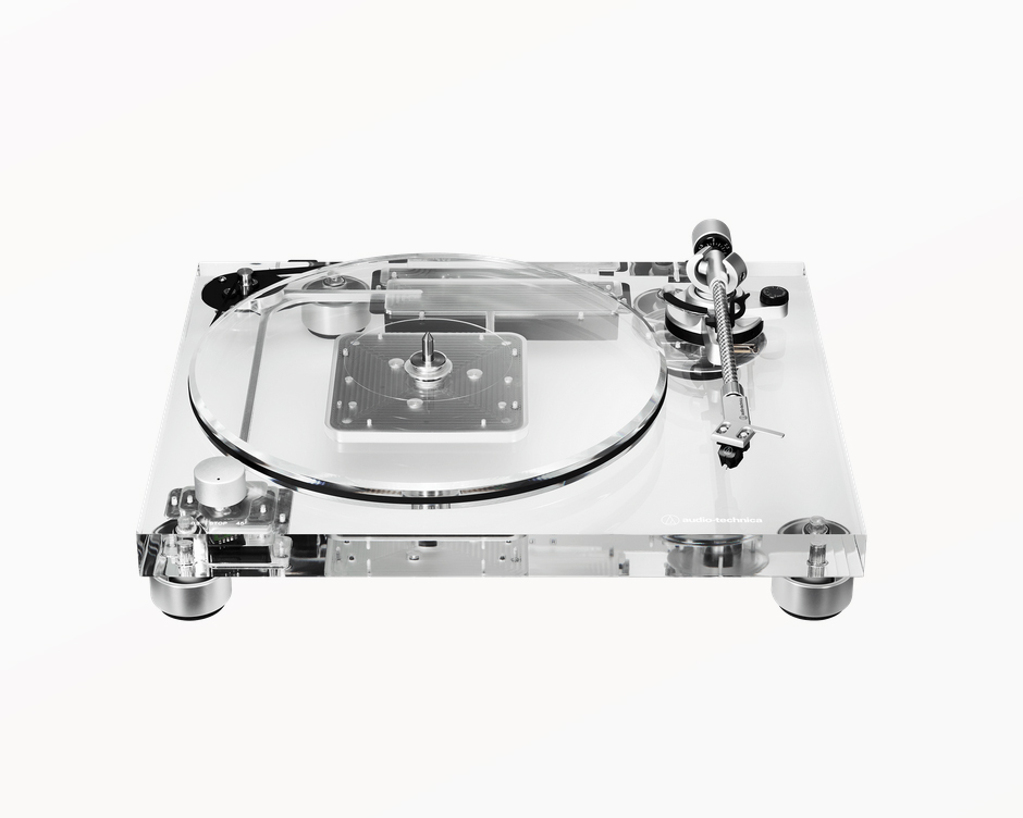 Audio Technica's transparent turntable
