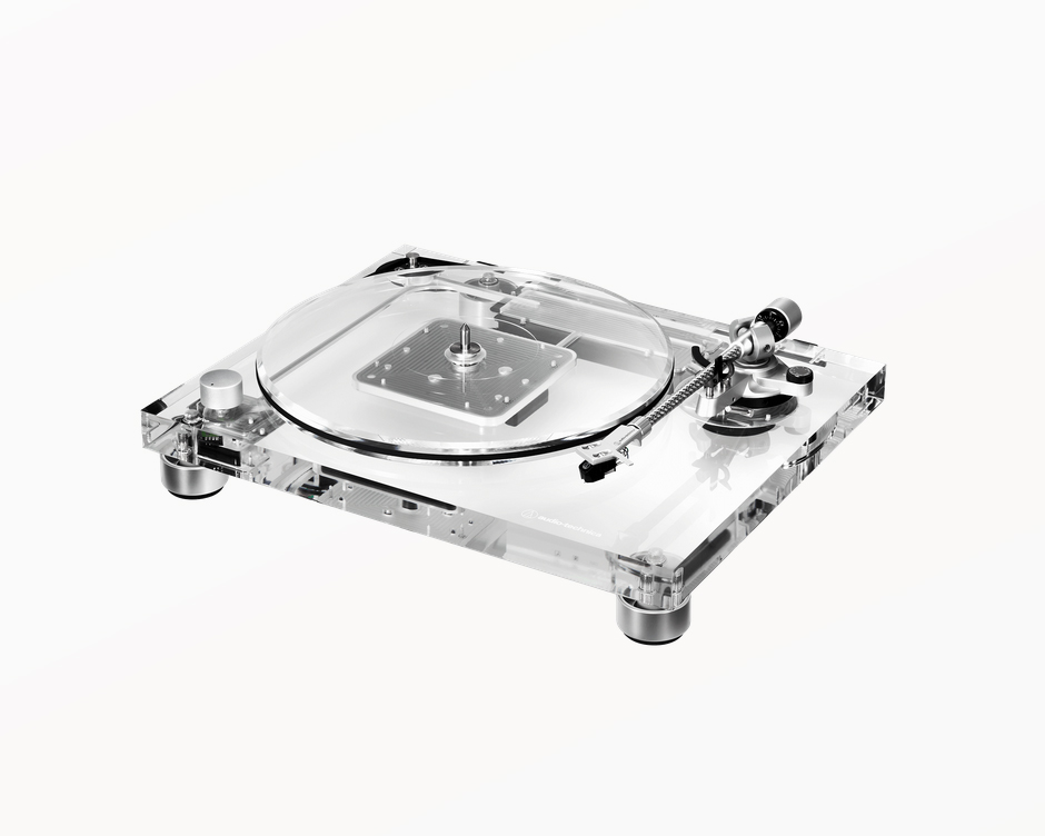 Audio Technica's transparent turntable