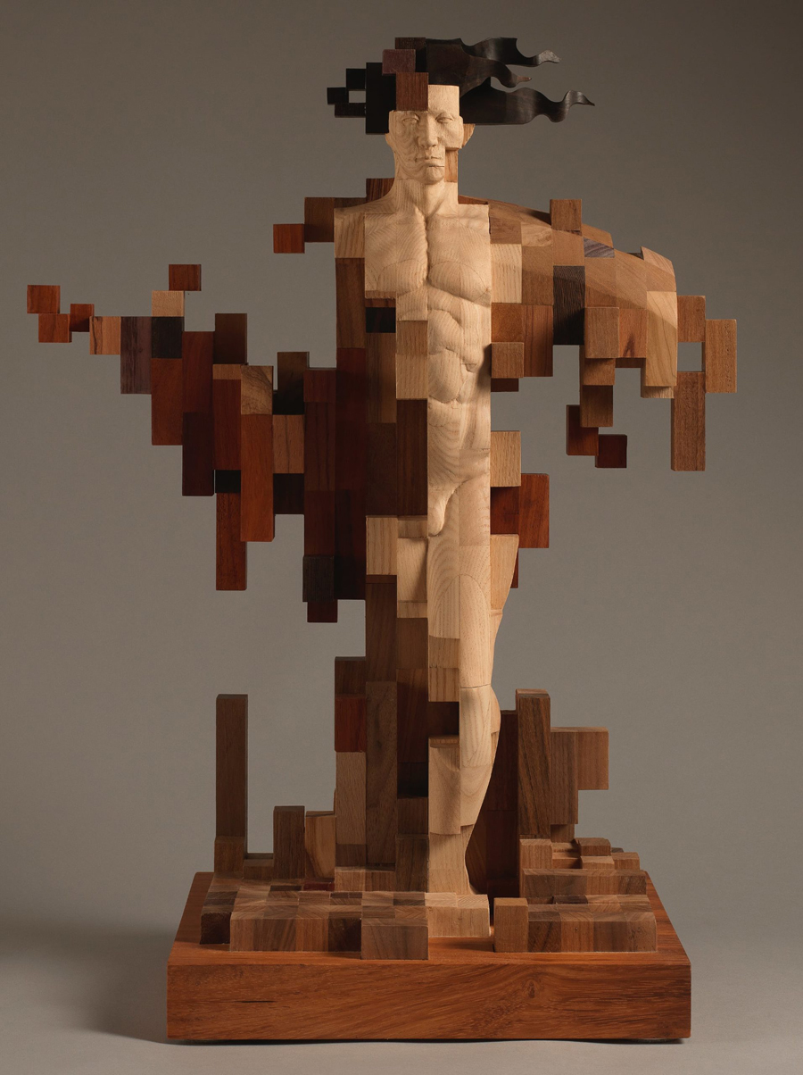 Fragmented Figurative Sculptures by Han Hsu-Tung