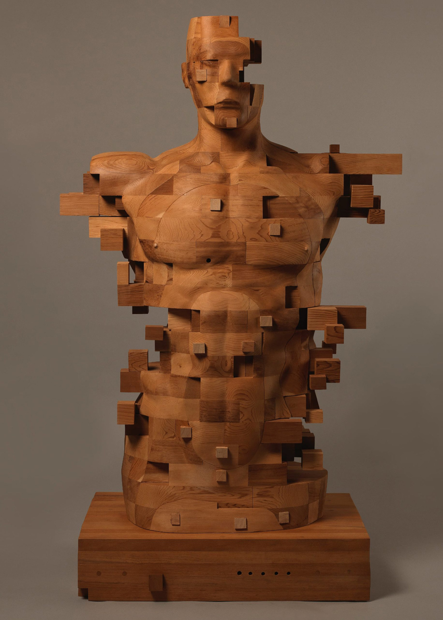 Fragmented Figurative Sculptures by Han Hsu-Tung