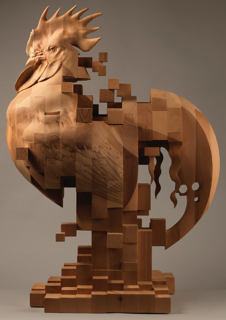 Fragmented Figurative Sculptures by Han Hsu-Tung