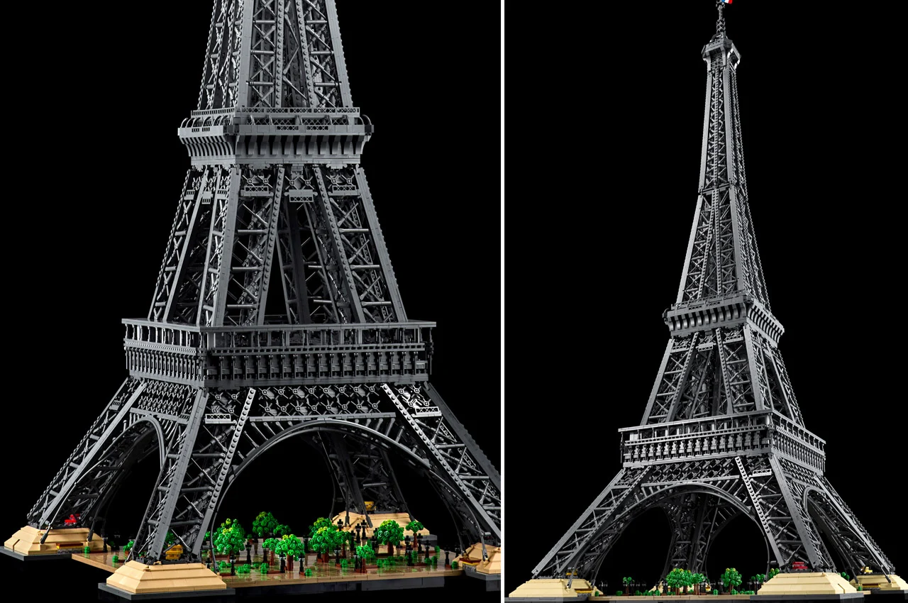 World's Tallest LEGO Set - The Eiffel Tower