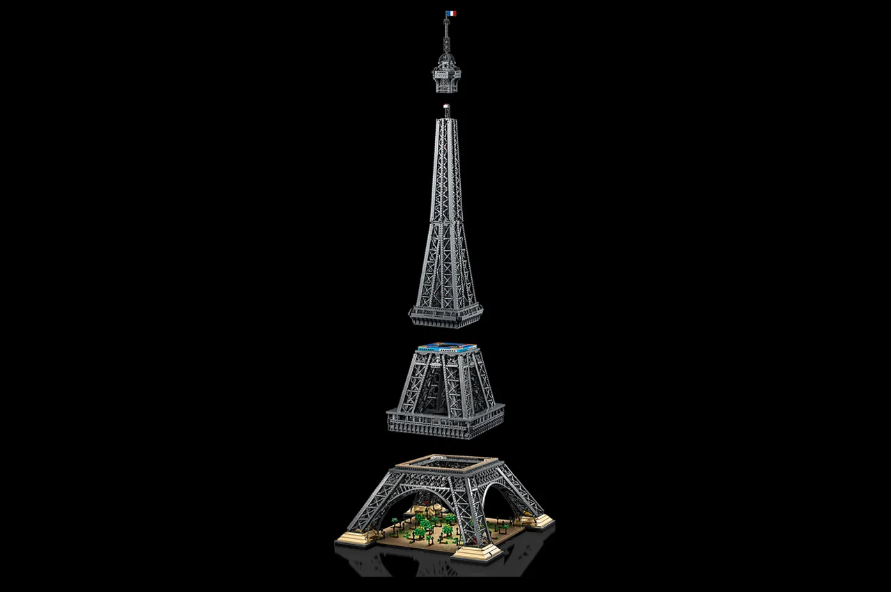 World's Tallest LEGO Set - The Eiffel Tower