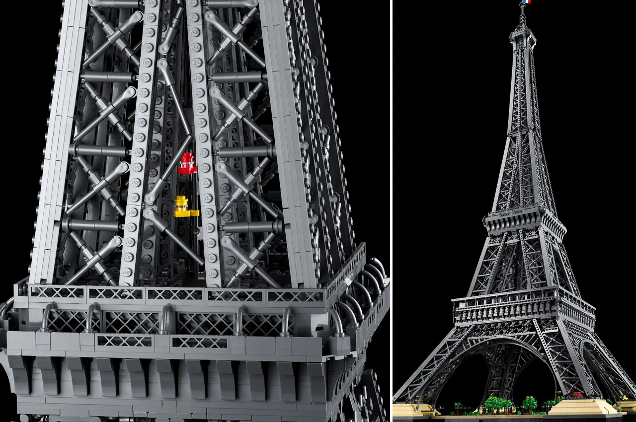 World's Tallest LEGO Set - The Eiffel Tower