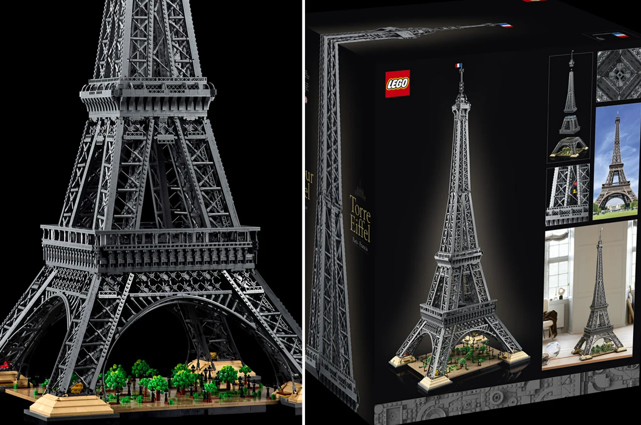 World's Tallest LEGO Set - The Eiffel Tower