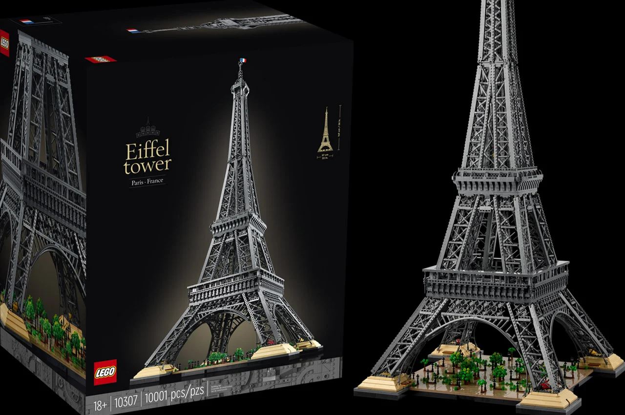Set LEGO Tertinggi di Dunia - Menara Eiffel