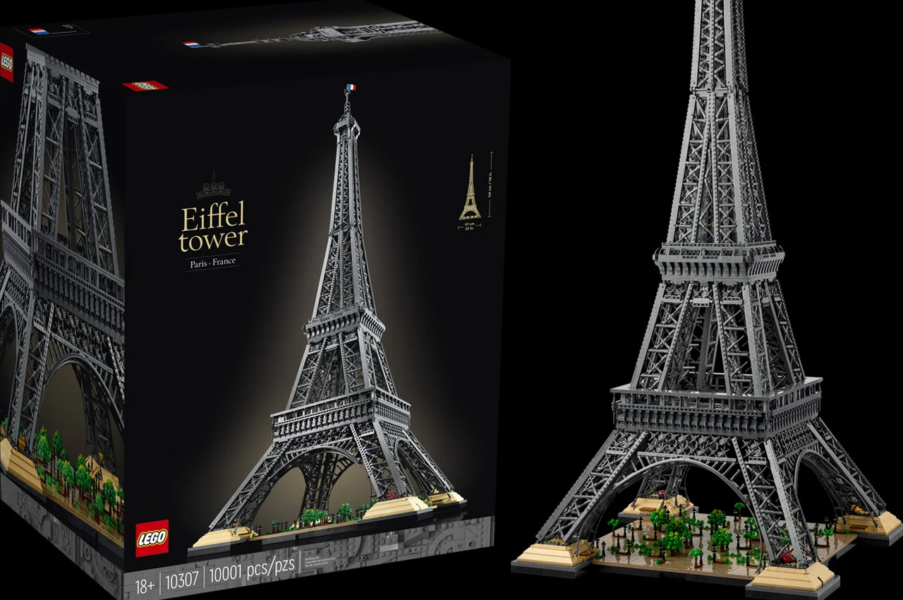 World's Tallest LEGO Set - The Eiffel Tower