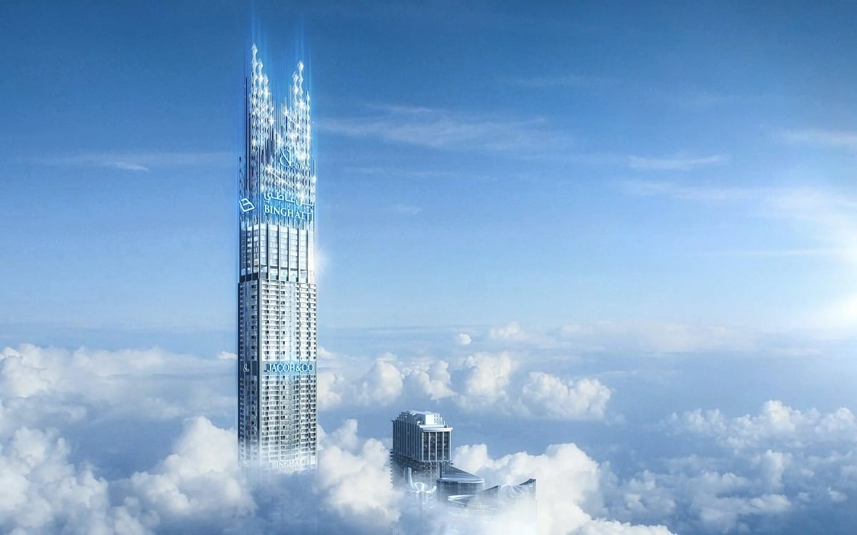 The World’s Tallest Residential Tower Burj Binghatti Breaks Ground in Dubai