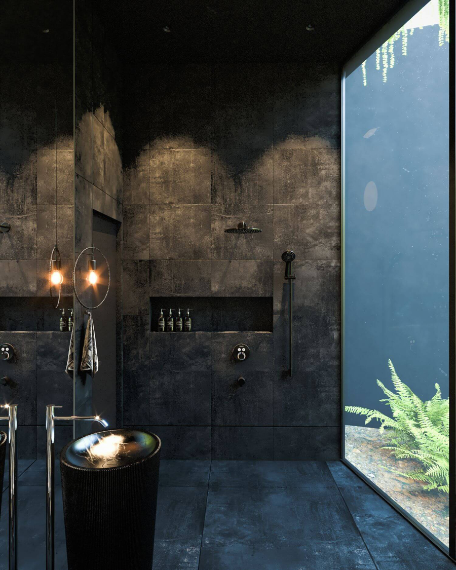 Segitiga dan Hitam - Rumah Lima 3 di Venesia