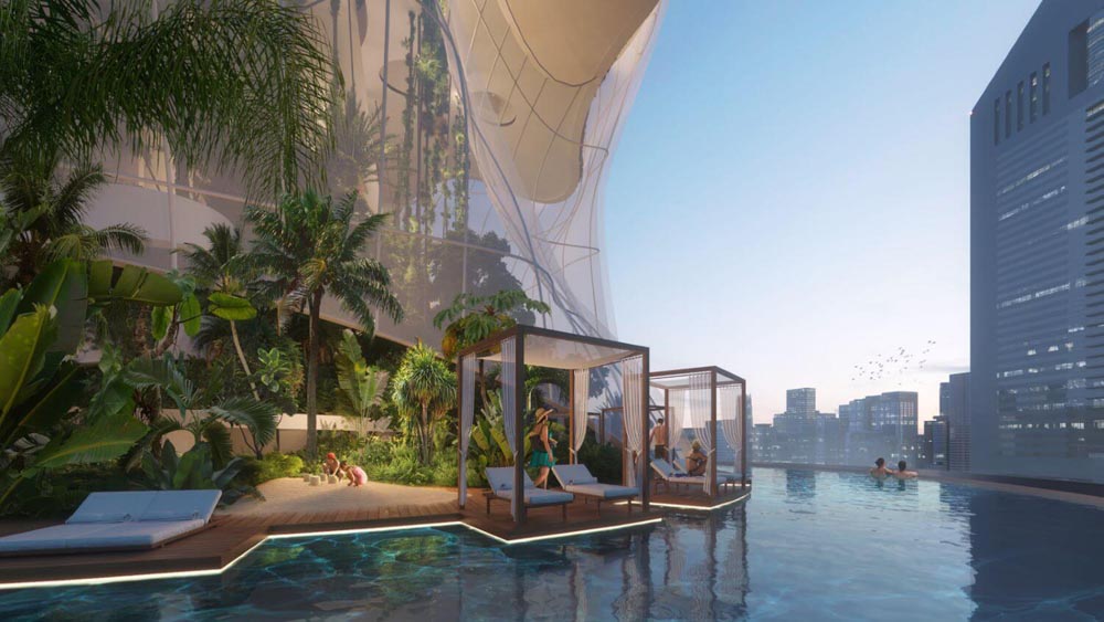AERA: Vertical Resort Concept by OBMI